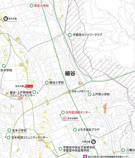 細谷・上戸祭地区内水ハザードマップ